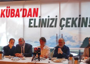 “Küba’dan Elinizi Çekin” Basın Toplantısı Gerçekleştirildi